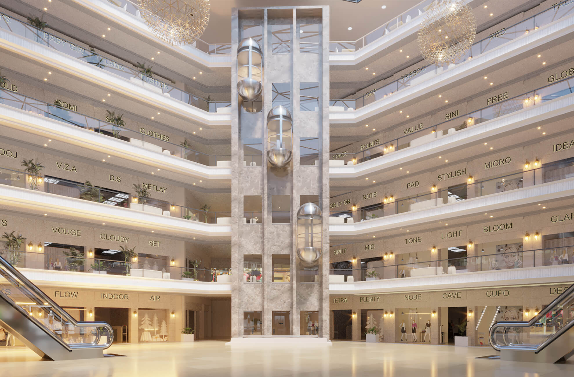 Commercial Floors Features